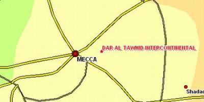 Bản đồ của ibrahim hoan đường Mecca