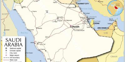 Bản đồ của Mecca bảo tàng vị trí 