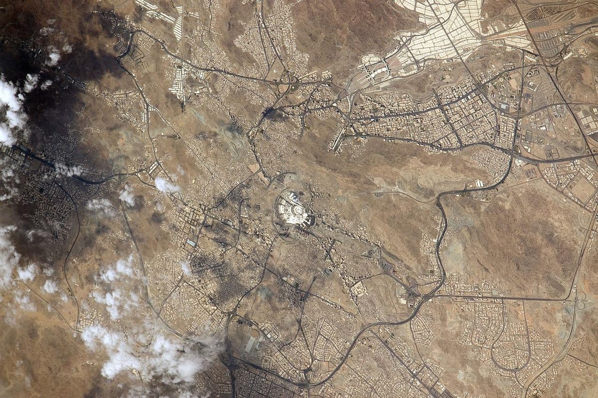 bản đồ của chính Mecca