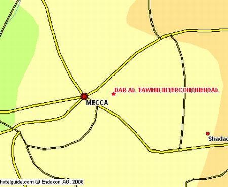 bản đồ của ibrahim hoan đường Mecca