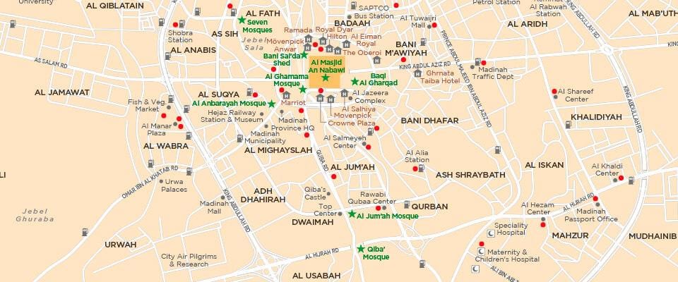 Mecca bản đồ đường