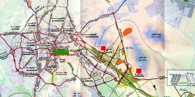 Mecca kỵ sharif bản đồ