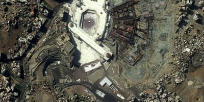 Bản đồ của Mecca bản đồ vệ tinh
